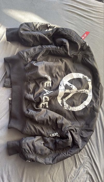 Alpha industries bomber jacket MA-1 Peace