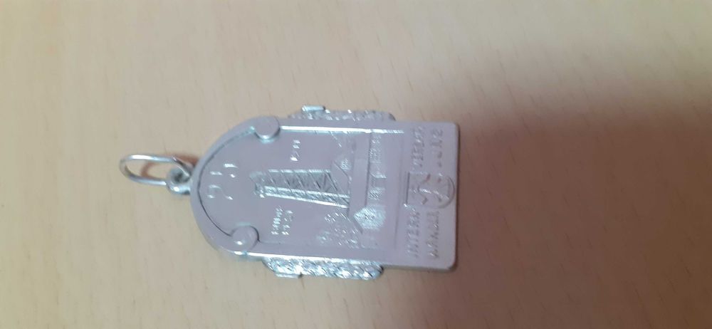Pandantiv aniversar din argint emis în anul 1911