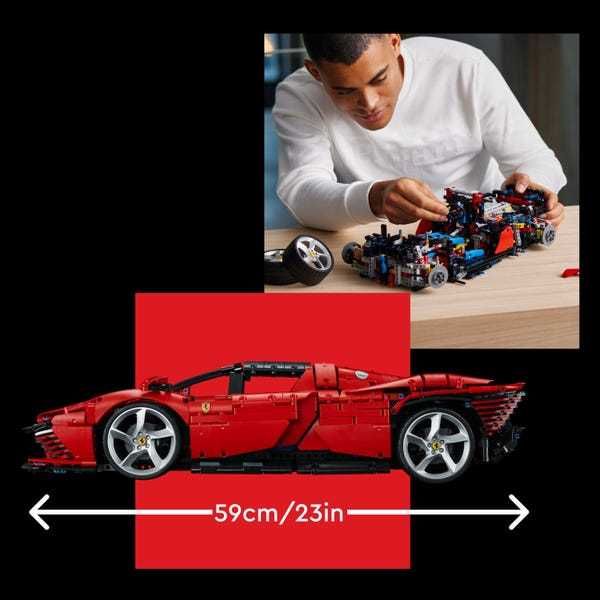 NOU TIP lego masina Ferrari Daytona SP3 42143