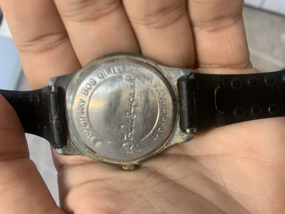 Часы с автографом назарбаева