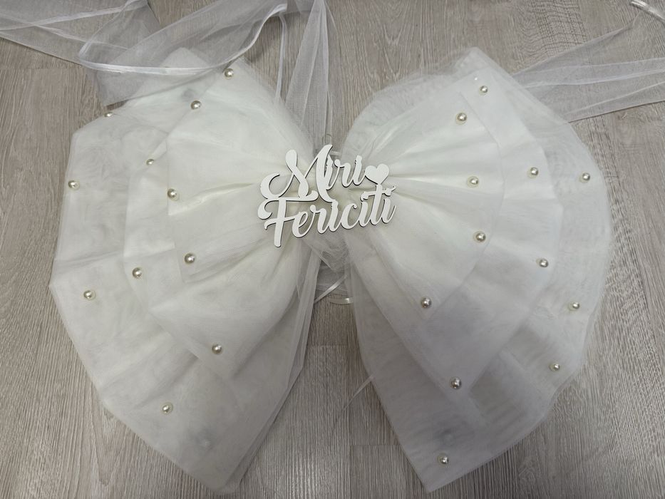 Funda masina pentru nunta