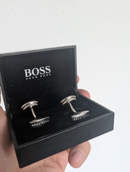 Запонки hugo boss