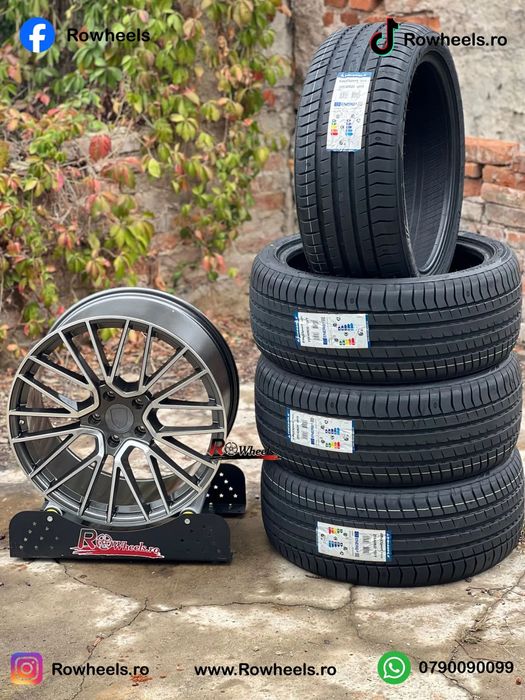 Jante Porsche 21 R21Panamera porsche cayenne PORSCHE anvelope vara sau iarna incluse in pret jante in doua latimi roti porsche 21