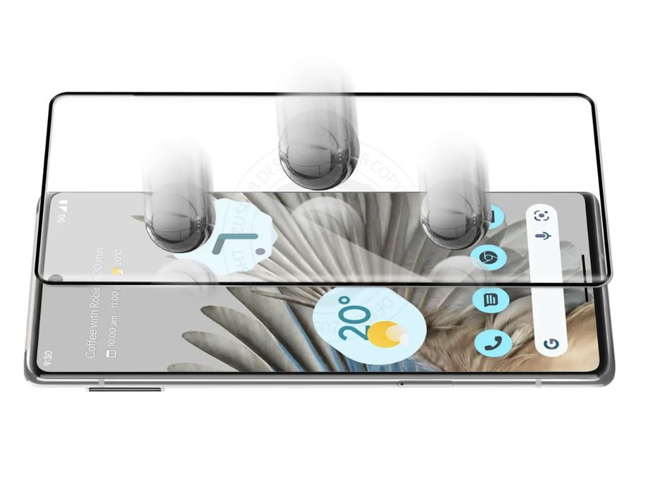 Folie sticla 20D Full Glue pt. Motorola Moto E20 , Moto E40 , Edge 20