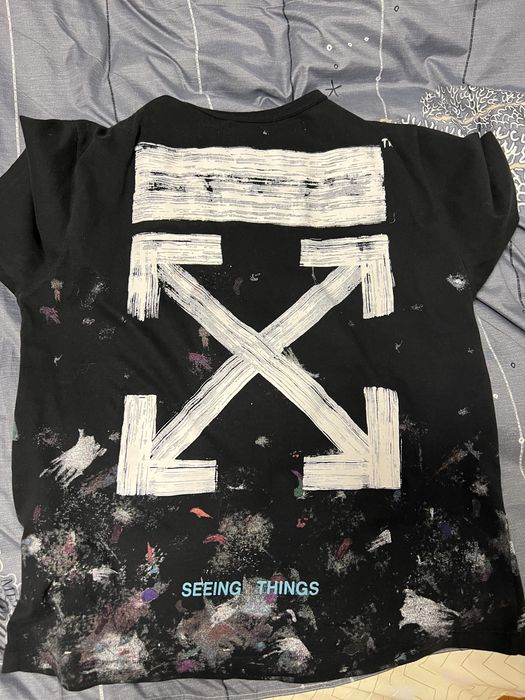 Tricou Off White Galaxy tee