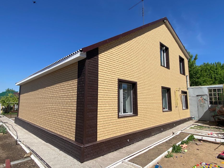 Виниловый сайдинг под кирпич