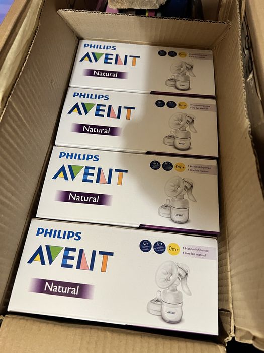 Pompa de san manuala pentru hranire naturala Philips Avent