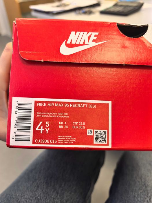 маратонки nike air max 95 recraft