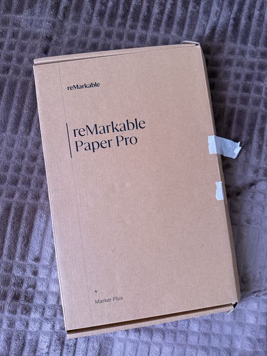 ReMarkable Paper Pro + Marker Plus