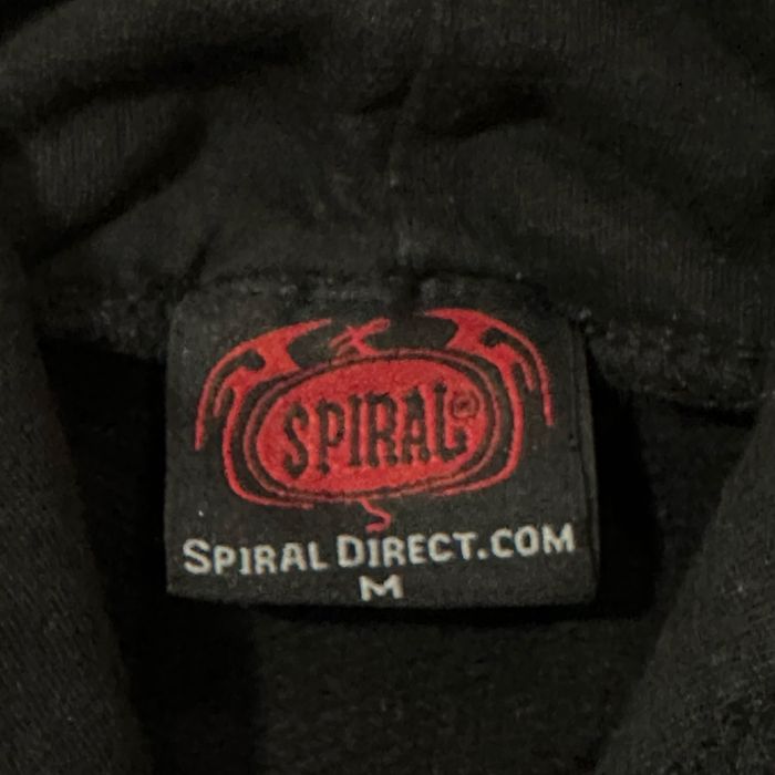 Spiral direct skull Hoodie