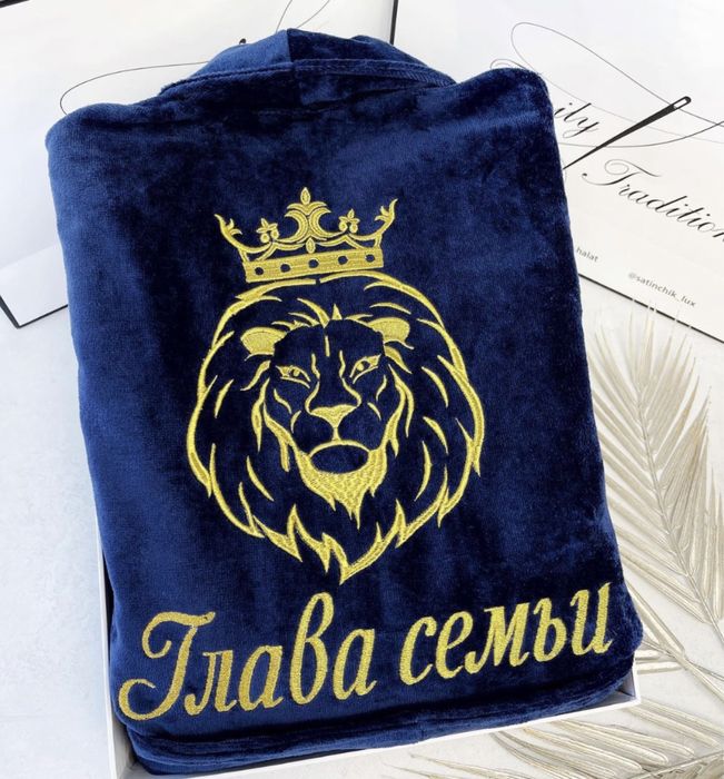 Халаты с вышивкой