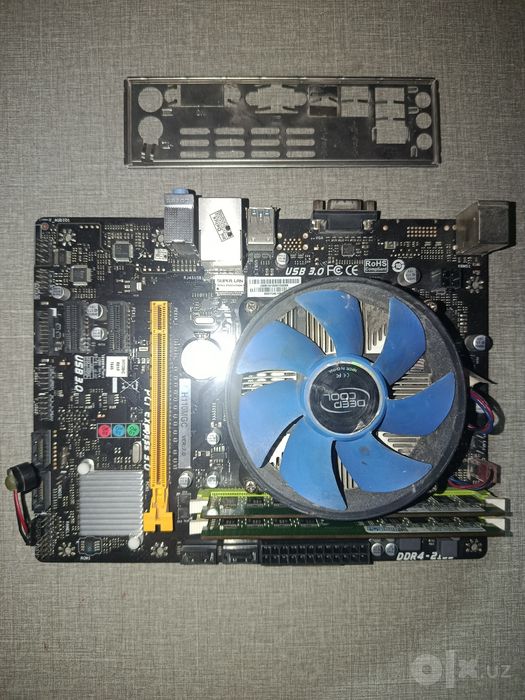 Komplekt H110+core i5-6500. Ozu DDR4 8GB