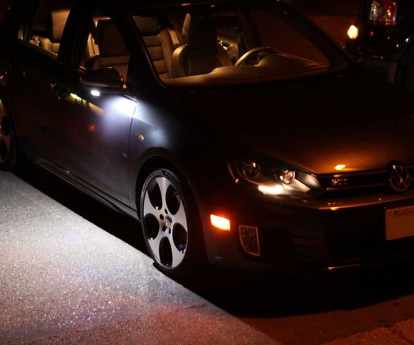 Lampi LED oglinzi VW GOLF 5, 6, CC, PASSAT B6,JETTA,EOS,TOUAREG,Touran