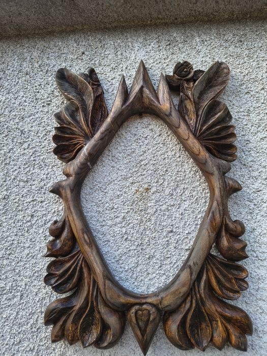 Дърворезбована рамка 60/40