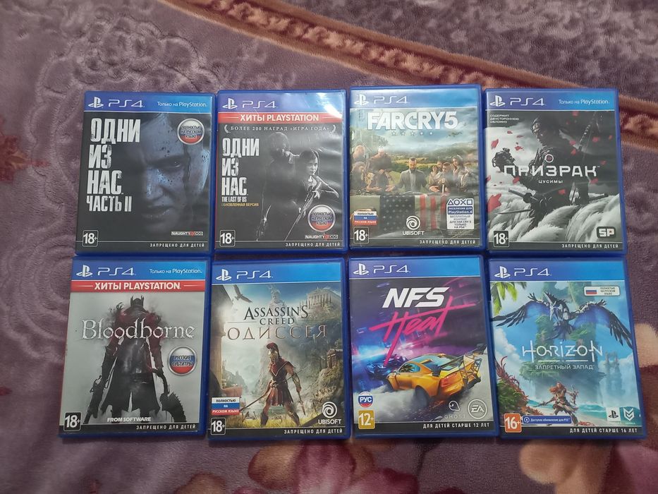 Обмен PS4 дисков на другие игры