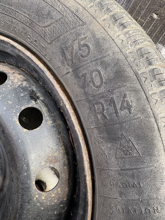 Зимни гуми с джанти 175/70/14