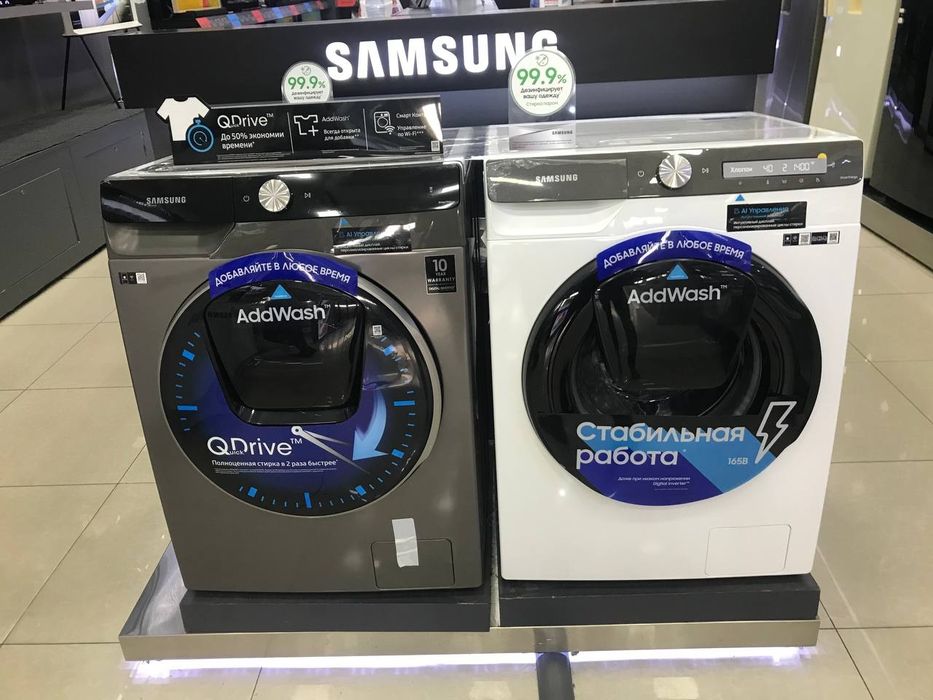 Стиральные машины Samsung 9 Кг WW90T554CAT/LD