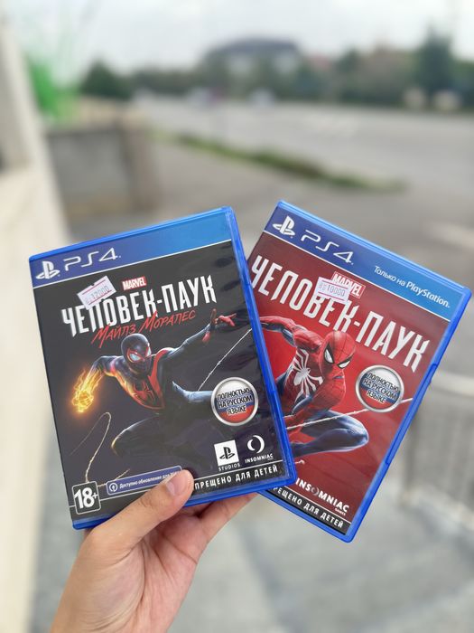 ДИСКИ НА плейстейшен 4/5 пс4/5 человек паук Spiderman PlayStation 4/5