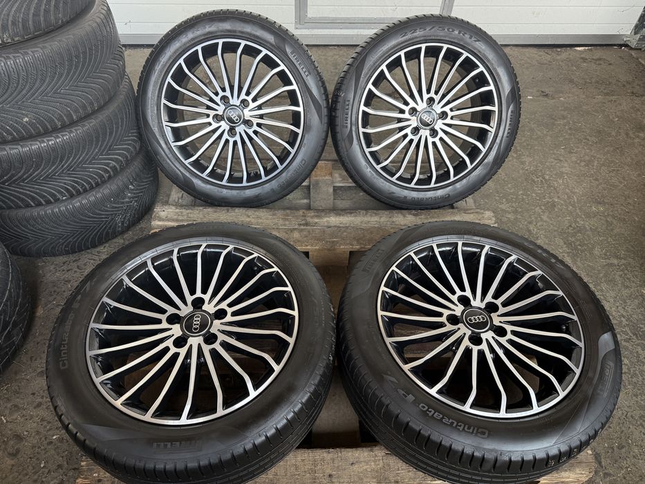 Jante Audi A4/S4 A3/S3 Vw Passat Jetta Golf cu anvelope vara Pirelli 225/50 R17