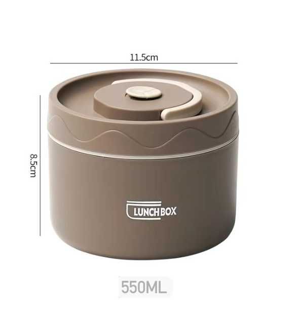 Термо метална Купа за течна и твърда храна Стомана * Кутия 500мл