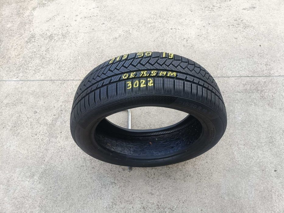 O anvelopa iarna 215 50 19 continental wintercontact TS 850P cu 8,5 mm