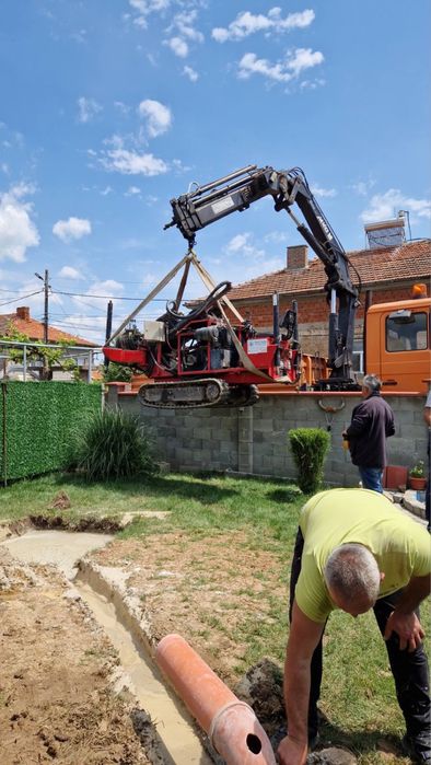 Сондажи за вода | водни сондажи | До 300 м | Труднодостъпни места