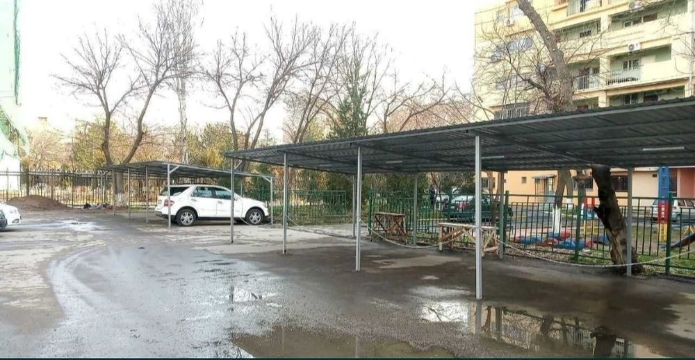 Навес мошиналар учун ховлига ва бошка турдаги