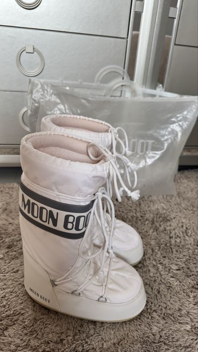 Moon Boot Icon Nylon albe