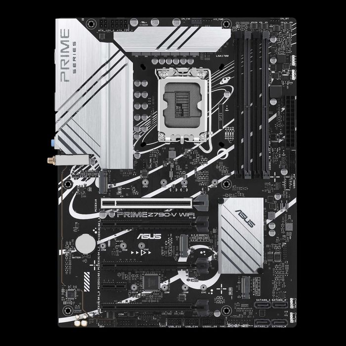 Новая Материнская плата ASUS PRIME Z790-V WIFI. Сокет LGA 1700. DDR5.