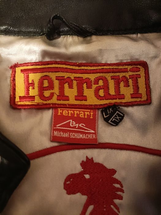 Jachetă piele Ferrari