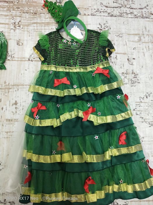 Платья для девочек ёлочка
