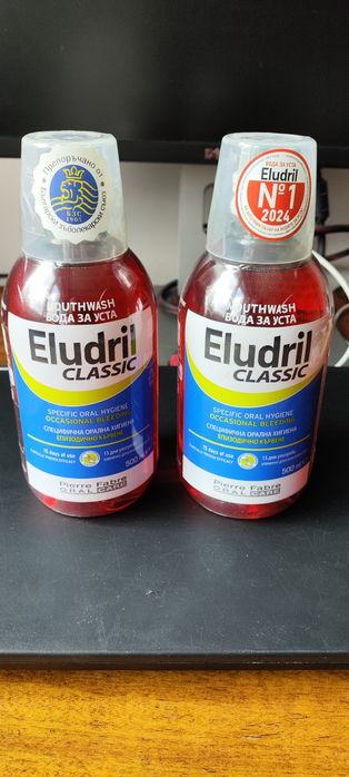 Eludril Classic вода за уста 500 мл