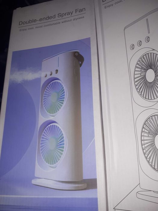 3-в-1 Вентилятор Увлажнитель Ароматизатор Ventilyator USB с пультом