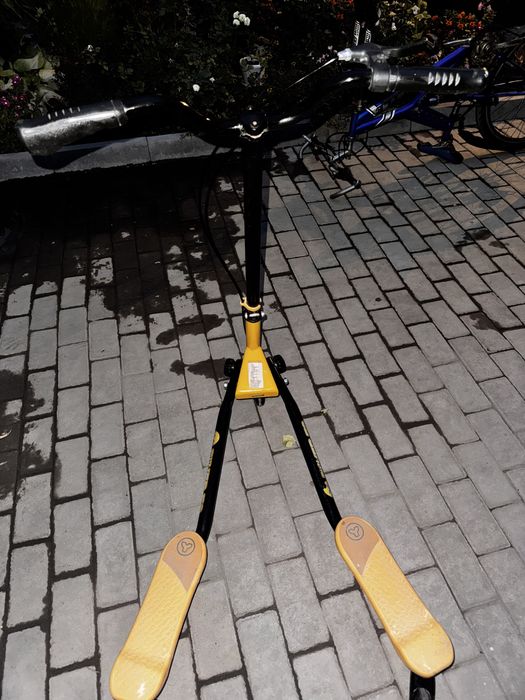 Самокат инерционный fliker f3