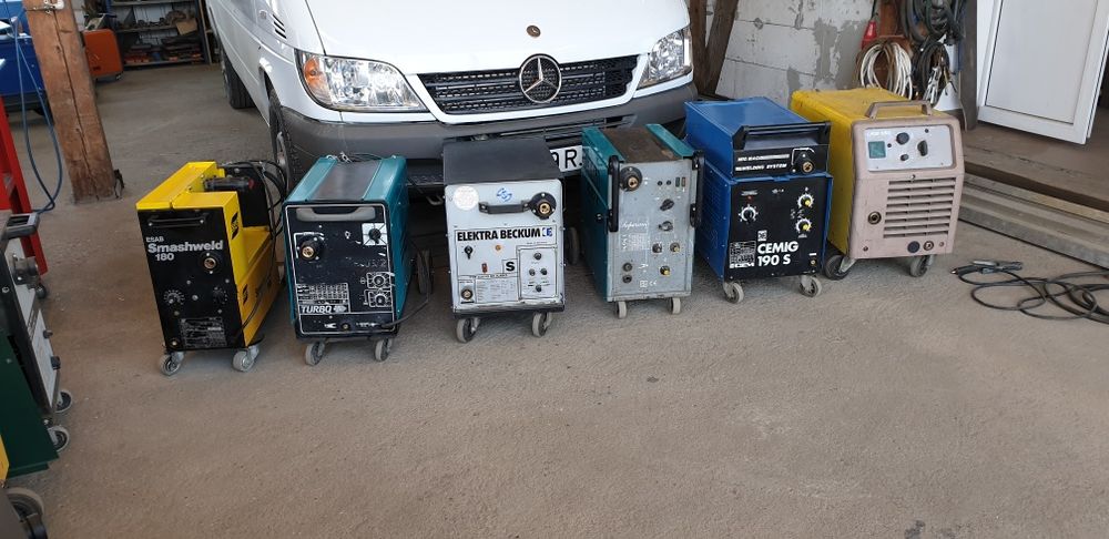 Aparat de sudura Esab Kemppi Fronius Merkle Elektra Beckum Migatronic