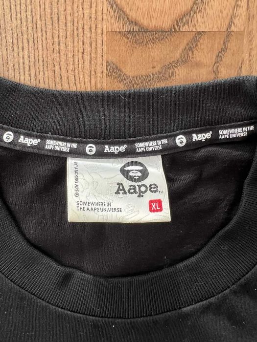 Тениска AAPE BY *A BATHING APE® unvs shark-camouflage *ОРИГИНАЛНА* Размер XL