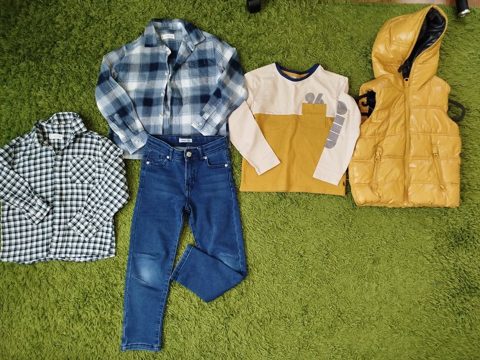 Дрехи за момче 5-6 год .