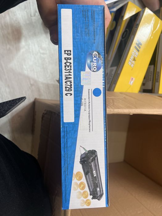 Картридж. Цветные и черные