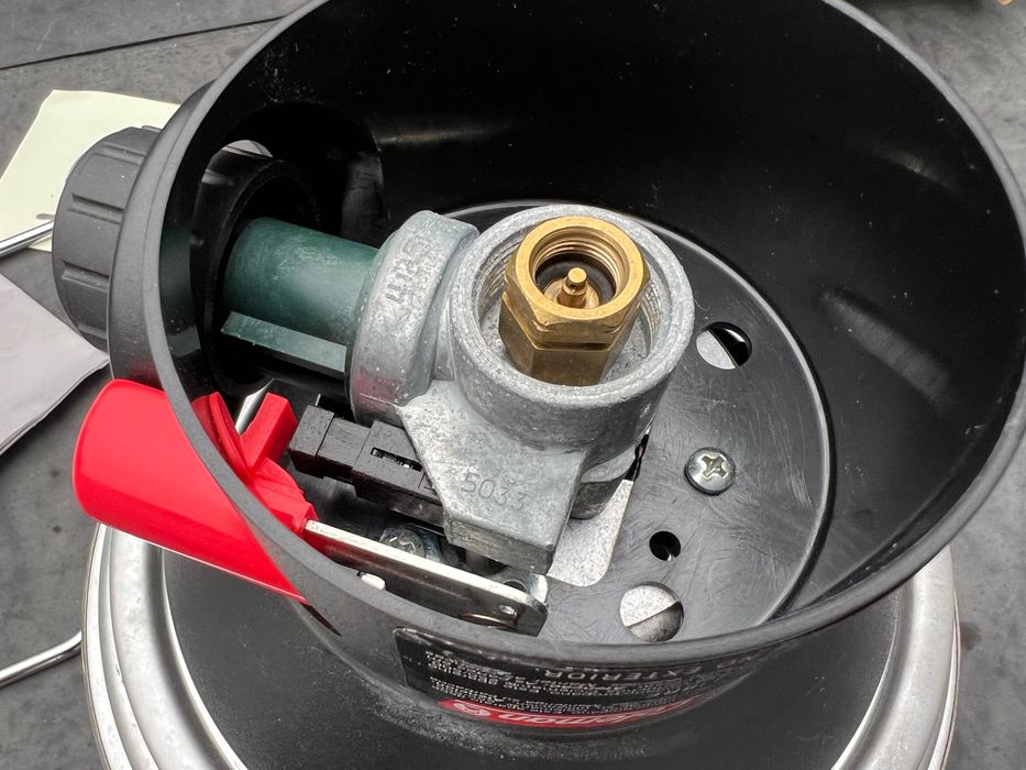 Печка за палатка Coleman BlackCat + преходник къмпинг или риболов