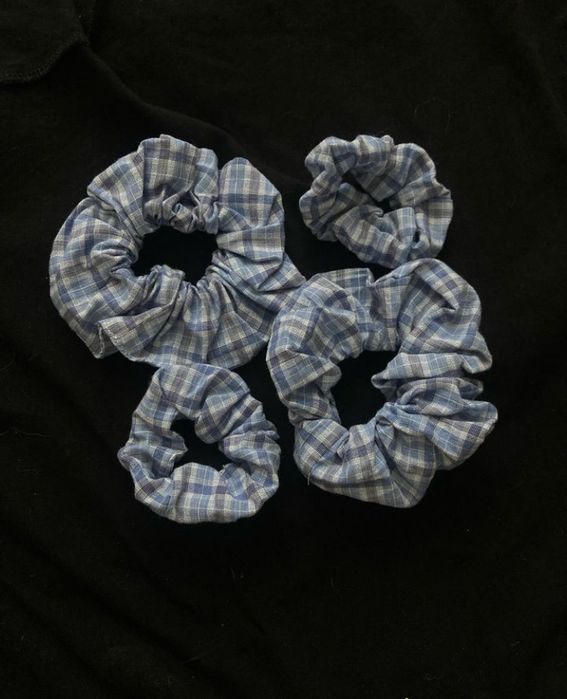 Ръчно изработени ластички за коса (различни видове)