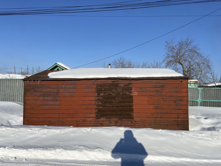 Продам металлический гараж 6×4 м.