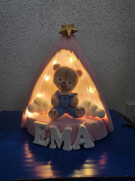 Детска лампа с мече