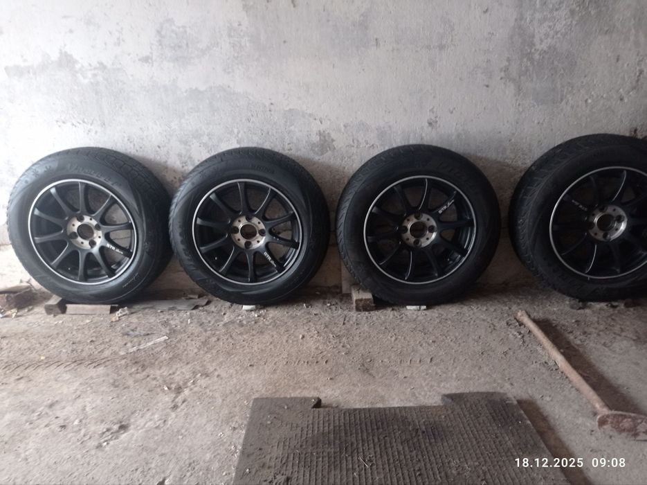 Продаю GTR sport диски R14 с зимней резиной "Виатти"
