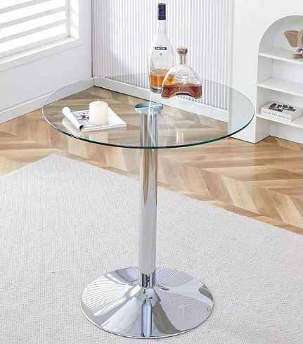 Кръгъл стъклен плот за маса  550 мм