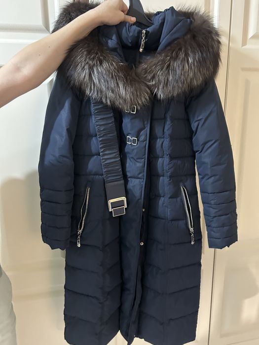 Пуховик зимний теплый