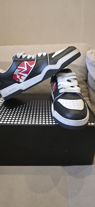 DSQUARED 2 мъжки маратонки сникърси,кецове 46,46.5 номер