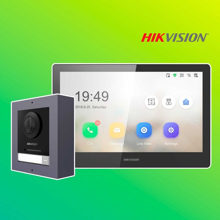HIKVISION domofon uchastka uy uchun