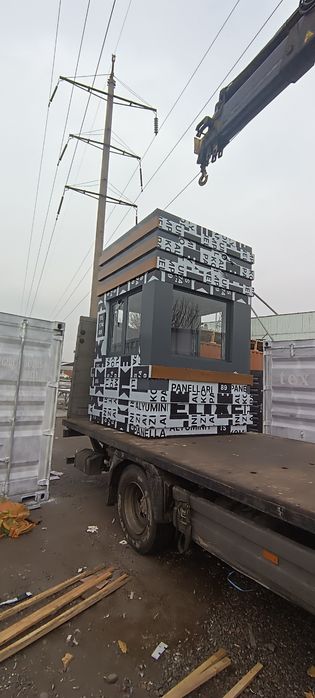 Охранная будка под ключ любой вид