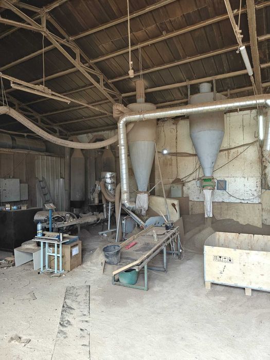 Linie completă producție peleți + brichete – echipamente industriale, funcțională