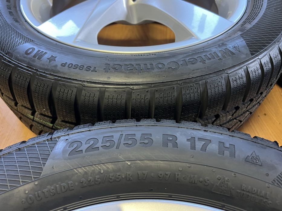 Set jante iarna V class W447 Conti Winter M0 -MB 225 55 17 XL+Senzori